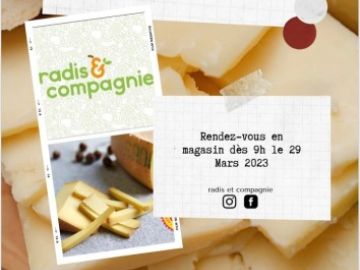 Dans le cadre d’une action commerciale trois élèves de Terminale Bac Pro Vente vous donnent rendez-vous le mercredi 29 mars à partir de 9h au magasin Radis...